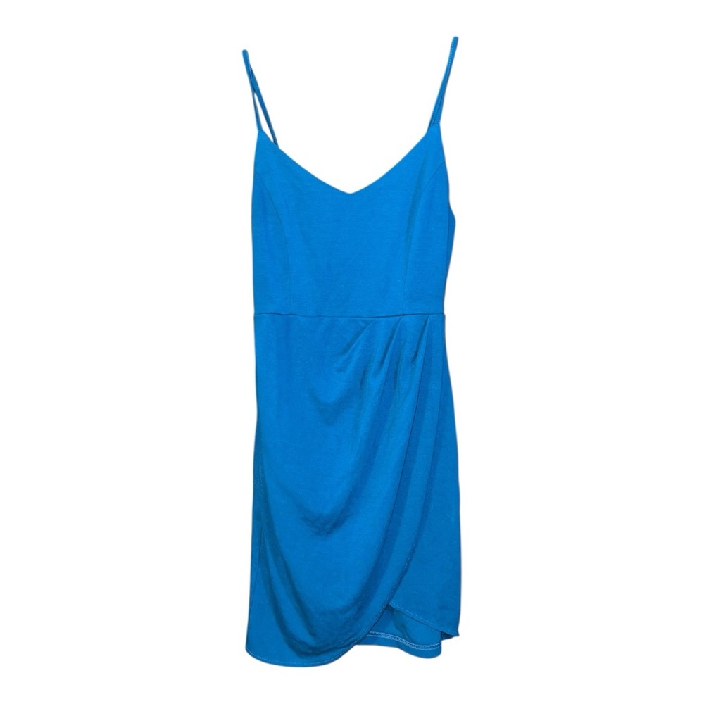 Zalalus Blue Spaghetti Strap Dress Women’s Small